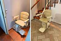 poltroncina montascale Garaventa monotubo