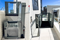 elevatore a vano aperto opal