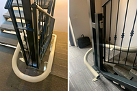 guida montascale a poltroncina Freecurve