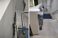 dettagli servoscala a piattaforma artira