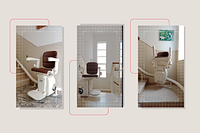 Montascale per anziani Freecurve Elegance di Garaventa 