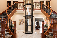 ascensore di lusso panoramico