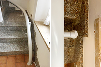 guida montascale a poltroncina