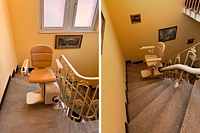 montascale curvilineo torino