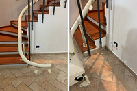 guida montascale a poltroncina