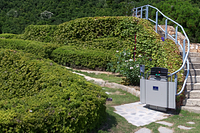 servoscala a piattaforma per esterno