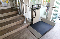 montascale a piattaforma per interno