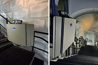 Piattaforma per disabili artira personalizzata