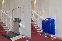 servoscala a piattaforma rettilineo piacenza