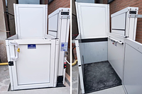 piattaforma elevatrice per disabili esterna