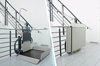 Come superare le scale con un montascale Garaventa Lift