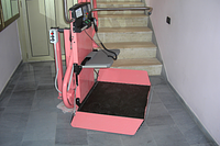 Montascale a Pedana rosa barbie