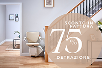 Montascale 75% detrazione