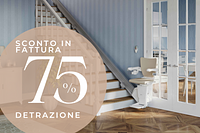 Novità 2024 per lo sconto in fattura del 75% sui montascale