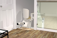 Arrivo montascale scale strette