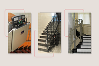 Montascale minimo ingombro Pavia