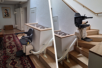 montascale a poltroncina