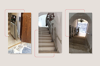 Montascale per scala stretta