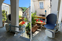 montascale esterno Biella