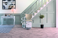 Poltroncina montascale curvilinea